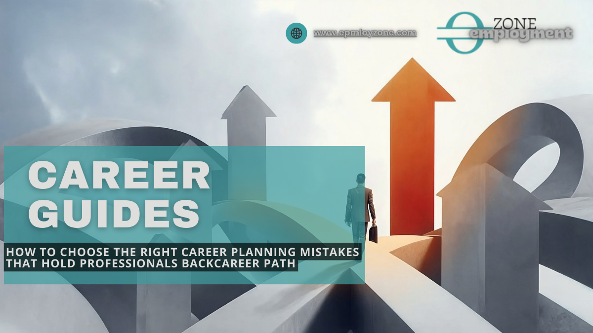 Discover the most common career planning mistakes that hold professionals back from success. Learn how to avoid poor career decisions, lack of goals, and skill stagnation to achieve long-term career growth.
