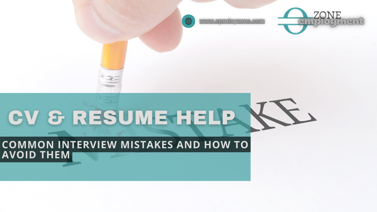 Learn about common interview mistakes and how to avoid them. Discover practical interview tips to improve confidence.