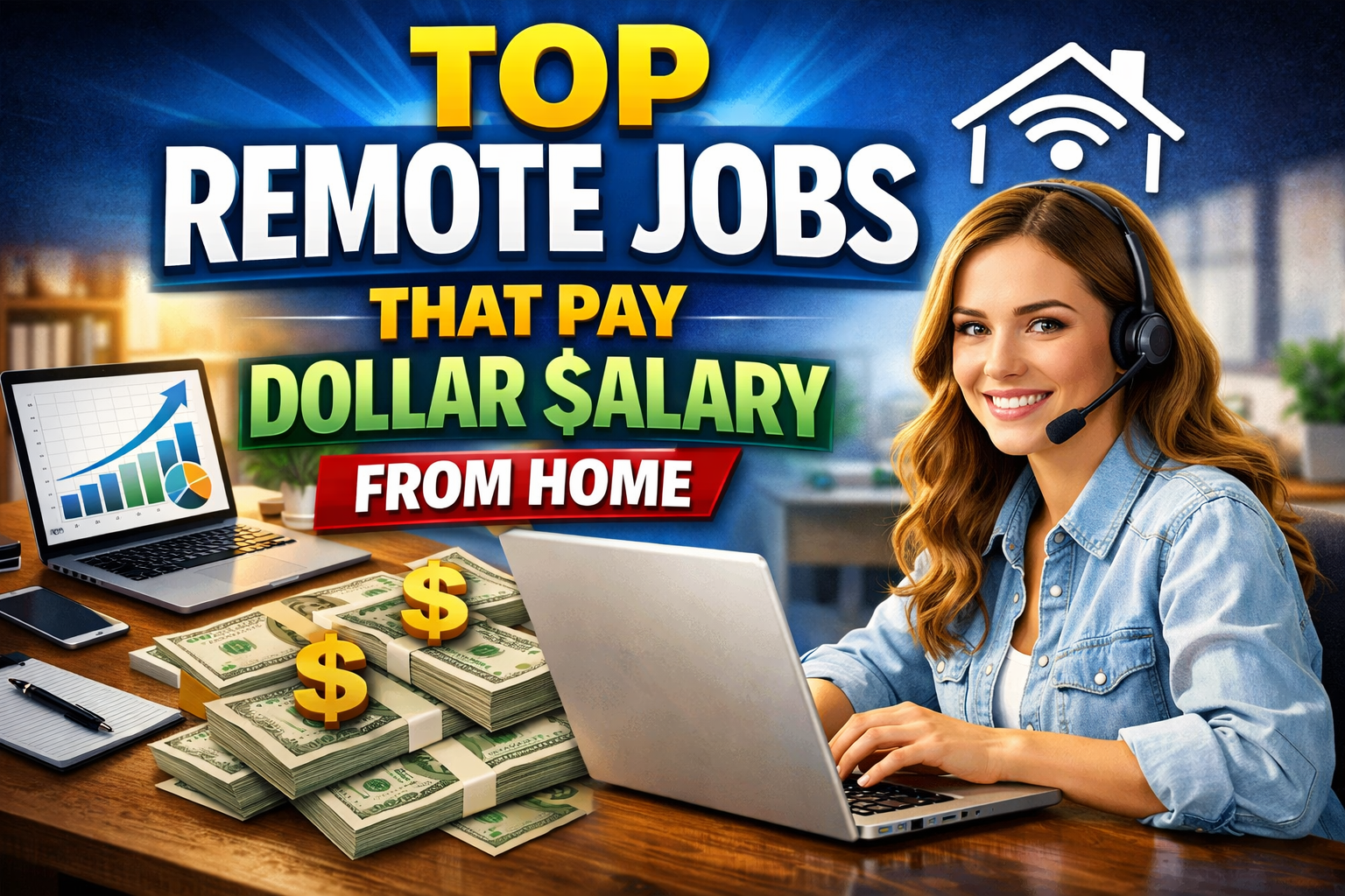 Top Remote Jobs That Pay Dollar Salary from Home